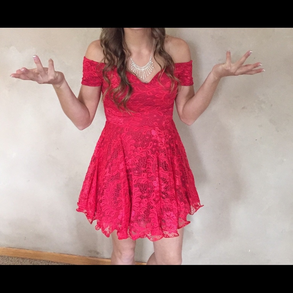 Red Homecoming Dress